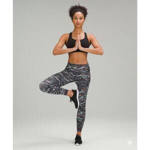 LULULEMON - Fast & Free 7/8 Tight 25" Mini Sweatr Multi - Size 6